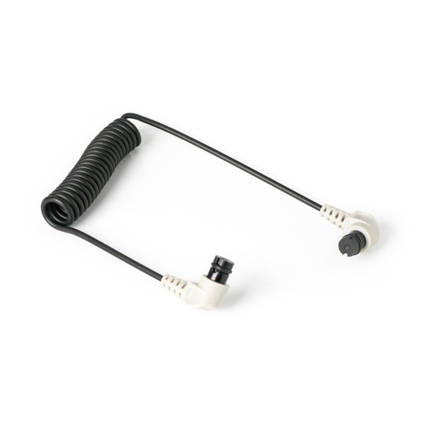 AOI Fiber Optic Cable with Angle SS Plugs (25cm)