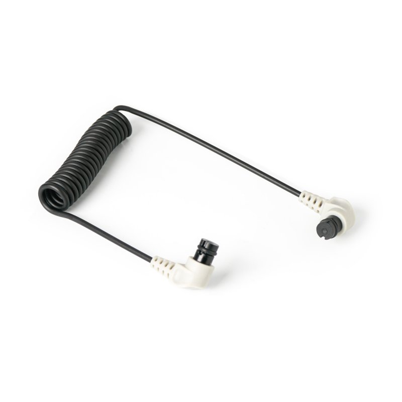 AOI Fiber Optic Cable with Angle SS Plugs (25cm)