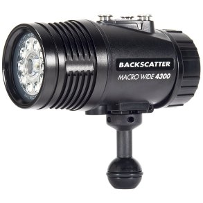 Backscatter Macro Wide 4300 Underwater Video Light MW-4300