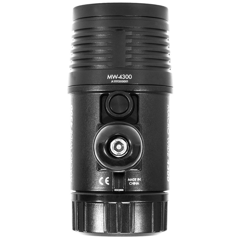 Backscatter MW-4300 &amp; OS-1 Underwater Video Light &amp; Snoot Package