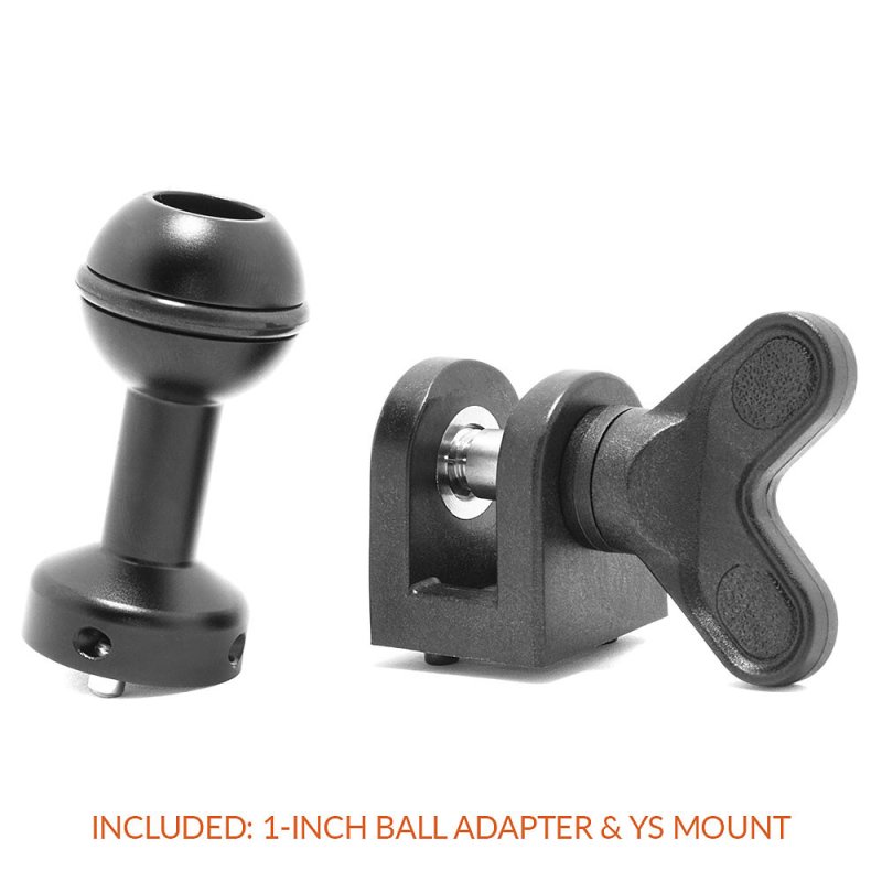 Backscatter MW-4300 &amp; OS-1 Underwater Video Light &amp; Snoot Package