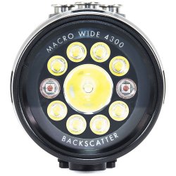 Backscatter MW-4300 &amp; OS-1 Underwater Video Light &amp; Snoot Package