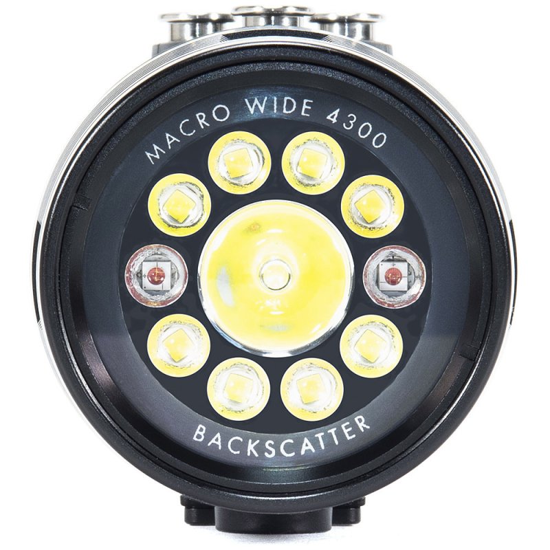 Backscatter MW-4300 &amp; OS-1 Underwater Video Light &amp; Snoot Package