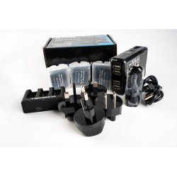 GoPro Triple-Charger for Hero 4/3/3+ Batteries