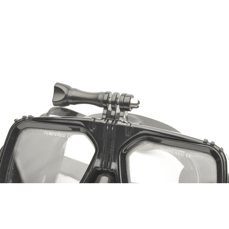 Mask with GoPro mount (black)