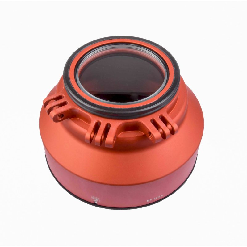 Hugyfot Macro Port Mineral Glass ALU L60 Red (Nikon 60 G)