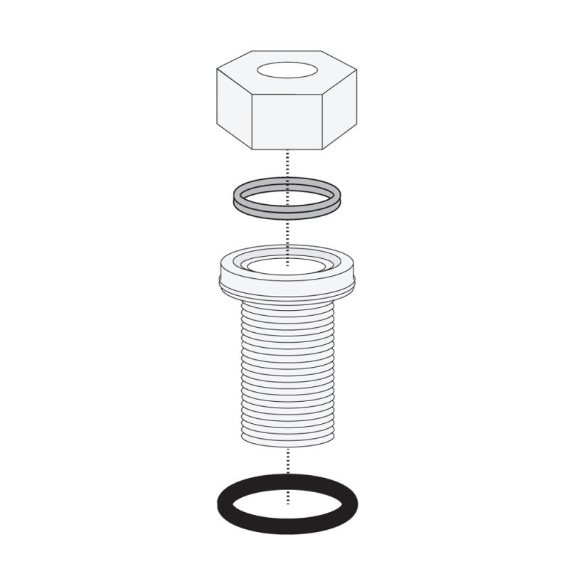 CONTROL GLAND BRASS 5/16 IN