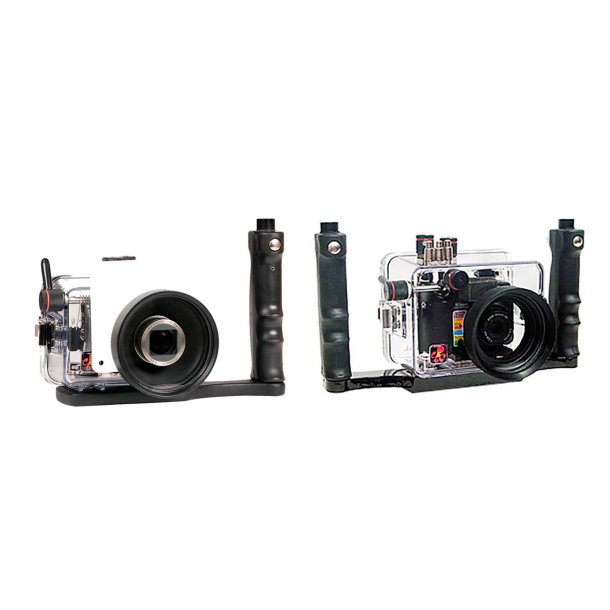 IKELITE Hardware-Set 12-24 DIGITAL BLACK HANDLES