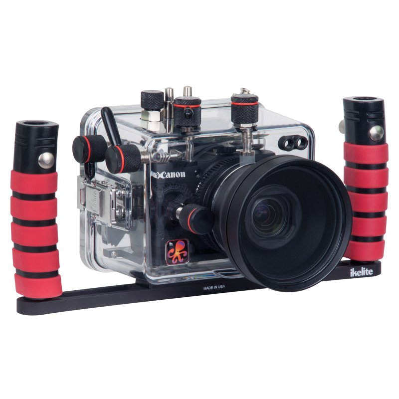 Tray with Dual Quick Release Handles for Compact and Mirrorless Housings