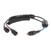 SYNC CORD - TWO IKELITE STROBES TO IKELITE BULKHEAD