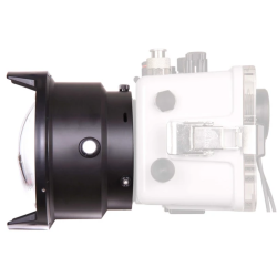 Ikelite DLM 6 Inch Dome Port with Zoom EXT 1.0 Inch