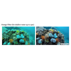 Inon Farbfilter-Set f�r HERO 6/7/8 und HERO9/10/11/12