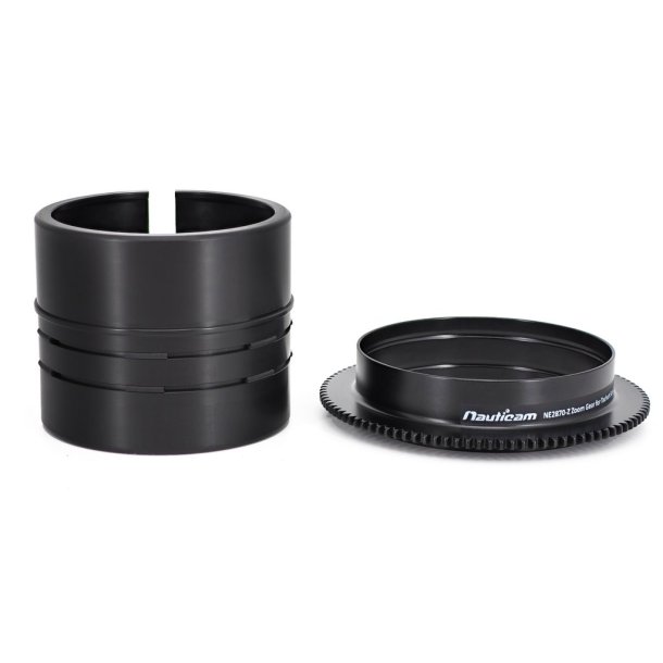 NE2870-Z Zoom Gear for Techart Sony E to Nikon Z Autofocus Adaptor with Sony SEL2870 FE 28-70mm F3.5