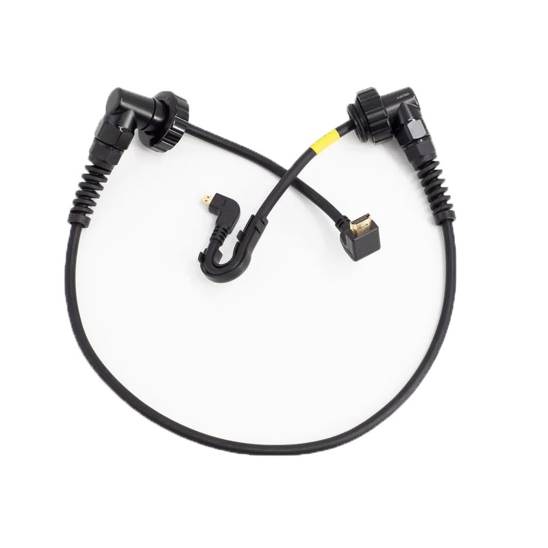 Nauticam M24D1R205-M28A1R170 HDMI 2.0 Cable (for NA-XT3/R5 to use with Ninja V housing)
