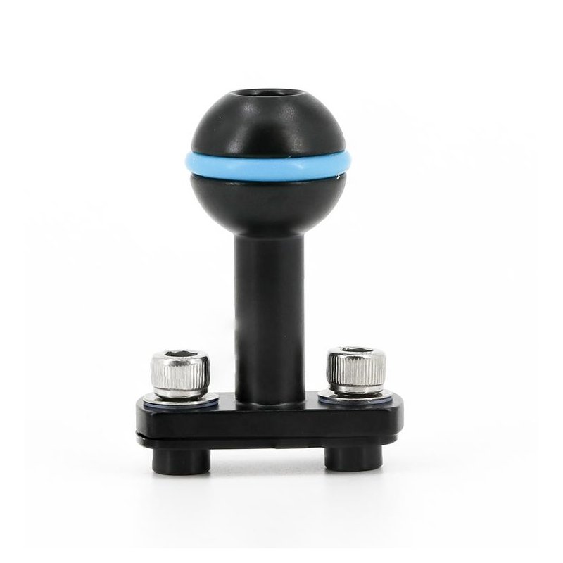 Geh�use Kugelkopfadapter mit 1/4'' Schrauben  