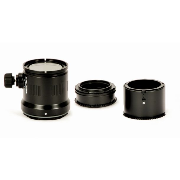 Makro-Port und Zoomring Set f�r Olympus 12-50mm EZ zur Verwendung mit GH5/EM1X  (f�r Nauticam GH5/EM1X) 