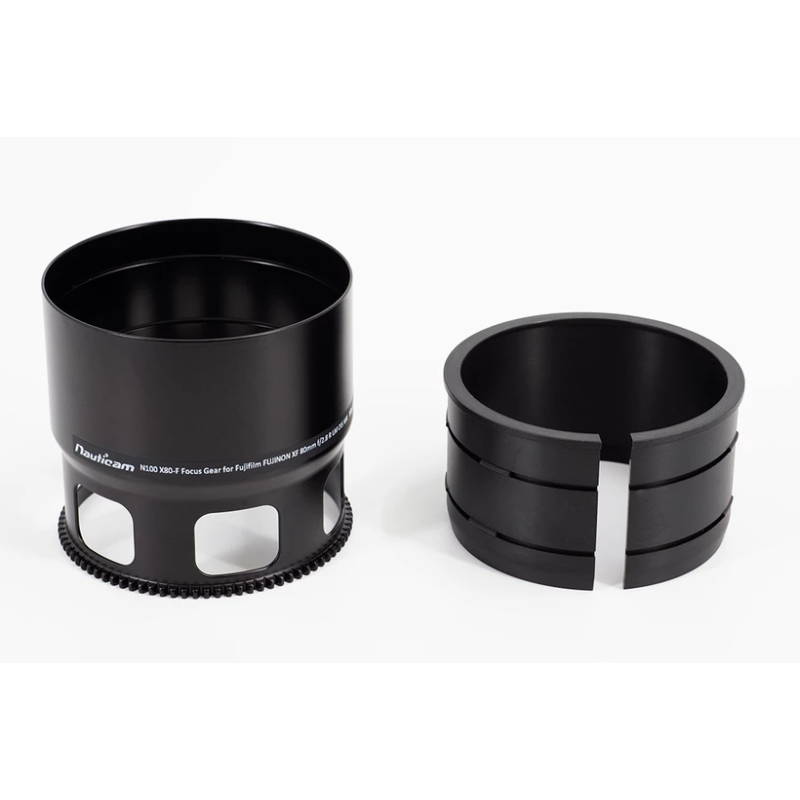 Nauticam N100 X80-F Focus Gear for Fujifilm FUJINON XF 80mm f/2.8 R LM OIS WR Macro