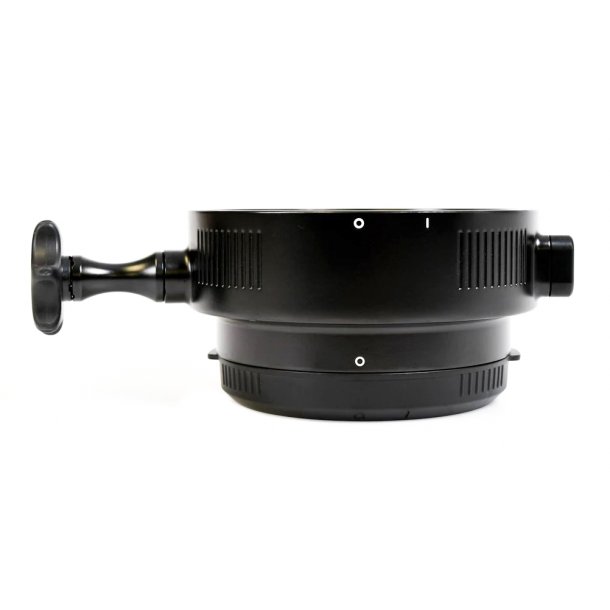 Nauticam N100 to N120 55mm port adaptor with Zoom/Focus Knob