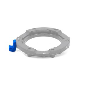 Blue Locking Latch with Pin for Bayonet Mount