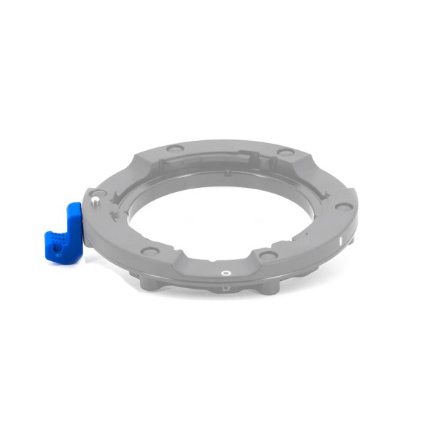 Blue Locking Latch with Pin for Bayonet Mount