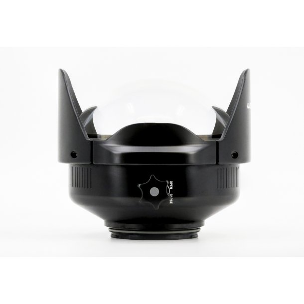 Nauticam 0.57x Wide Angle Conversion Port 2 (WACP-2) 140 Deg FOV with Compatible 14mm Lenses 