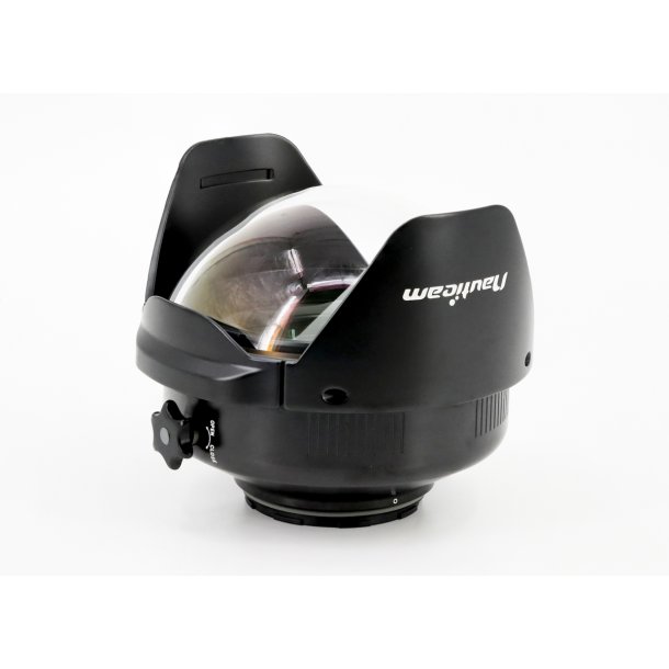 Nauticam 0.57x Wide Angle Conversion Port 2 (WACP-2) 140 Deg FOV with Compatible 14mm Lenses 