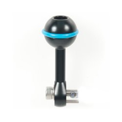 Strobe mounting ball for fastening on MP clamp