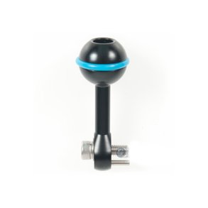 Strobe mounting ball for fastening on MP clamp