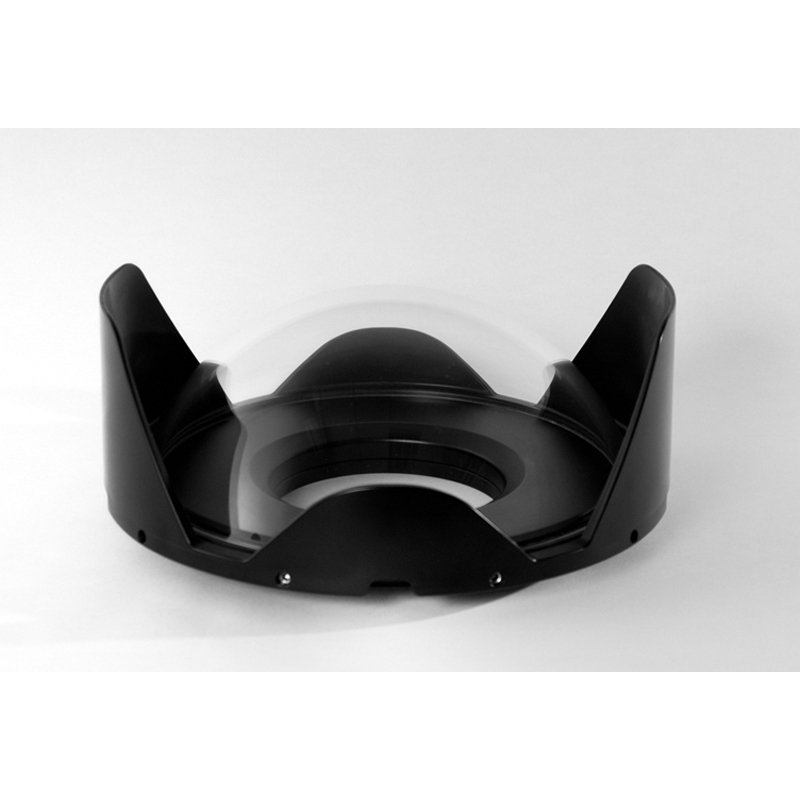 Nauticam 8.5" Dome Port aus Acryl mit Gegenlichtblende und Neoprencover