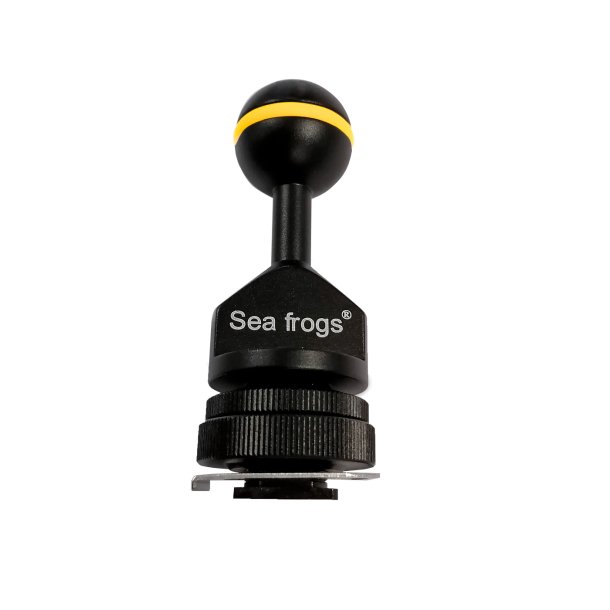 Seafrogs strobe mounting ball for cold shoe