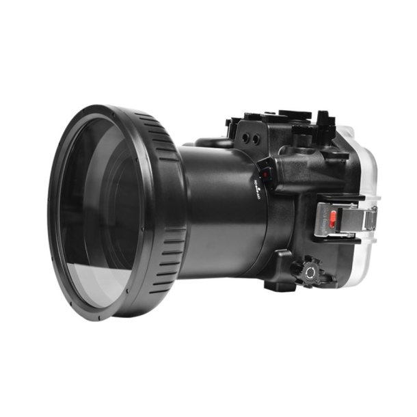 Seafrogs housing for Canon EOS R6 and Flat Port