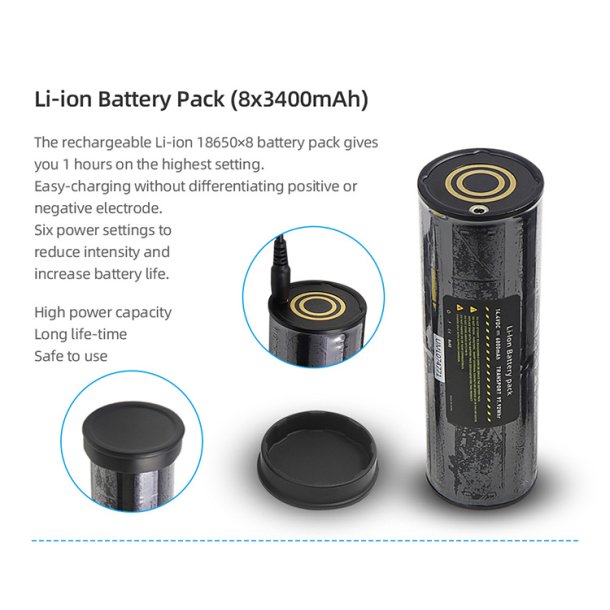 Battery for SK-VA Underwater LED Light