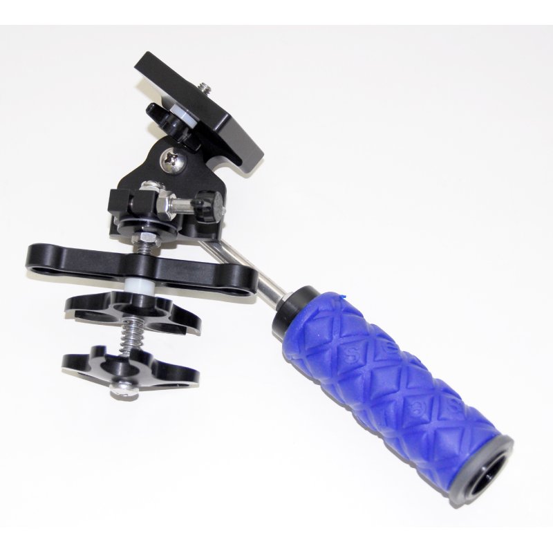 Ultralight Videohead and tripod clamp