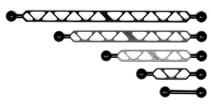 Ultralight Arm 16 inch Double Ball - long arms, used for super wide angle photography.