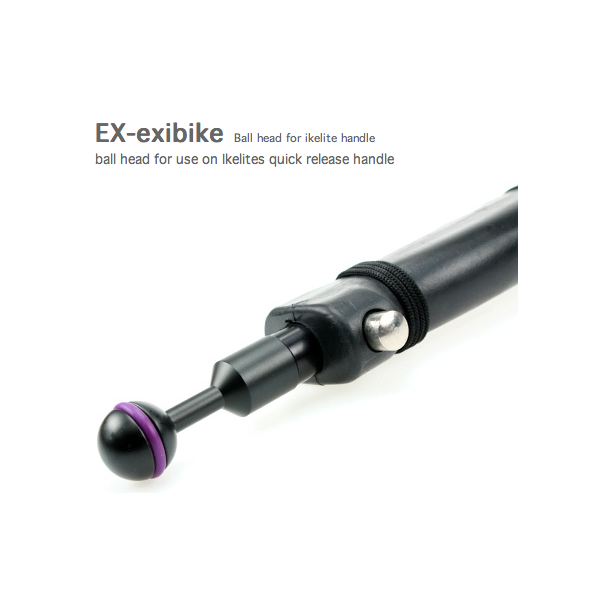 Short Stem mount with 1" Ball