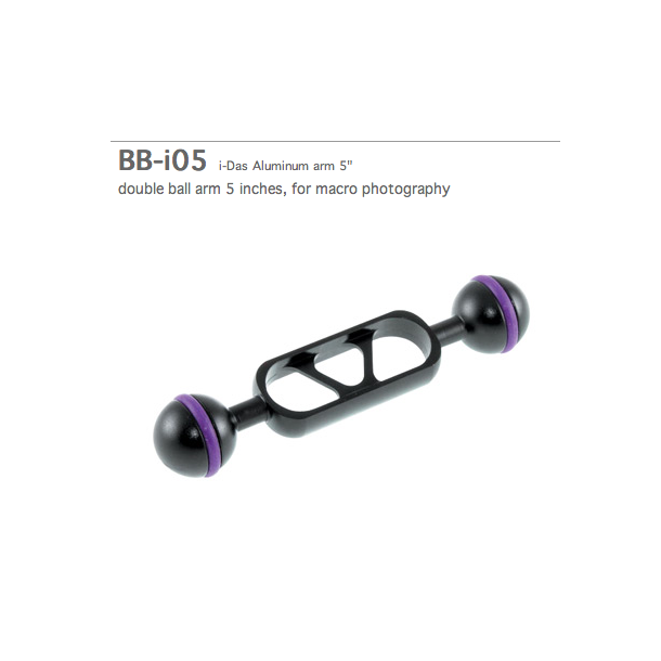 ID Aluminum arm 5" with double armball