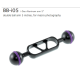 ID Aluminum arm 5" with double armball