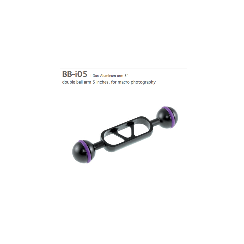 ID Aluminum arm 5" with double armball