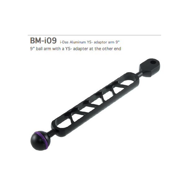 ID Aluminum arm 9" with YS-mount