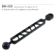 ID Aluminum arm 9" with YS-mount