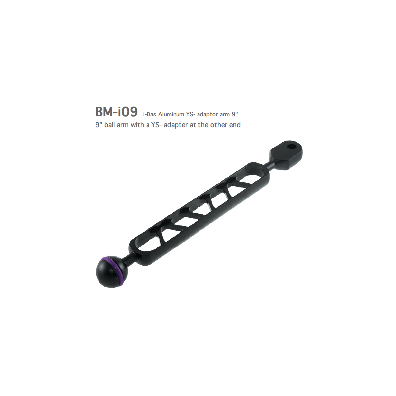 ID Aluminum arm 9" with YS-mount