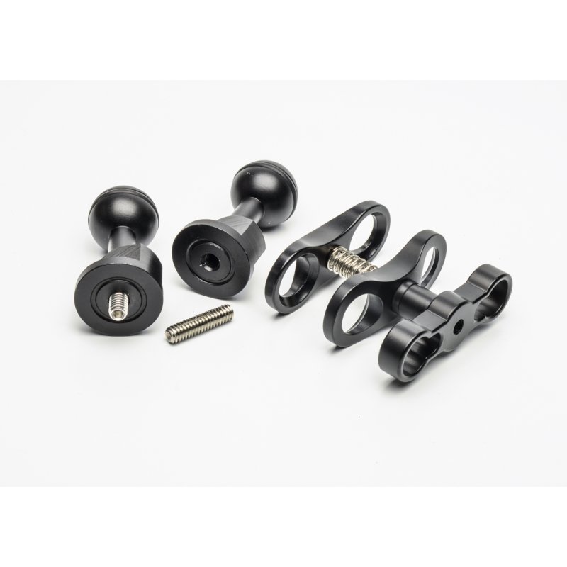 Doppel-Kugelkopf-Set f�r Stativ
