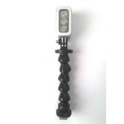 Blitzschuh (cold shoe) mit GoPro-Adapter (locline)