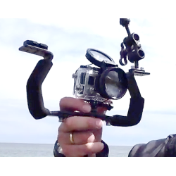 Action tray with handles (adjustable)