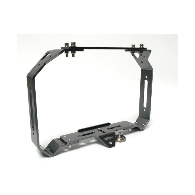 Base tray with adjustable handle and top bar