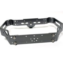 Basis-Schiene mit anpassbarem Handgriffe und Oberschiene