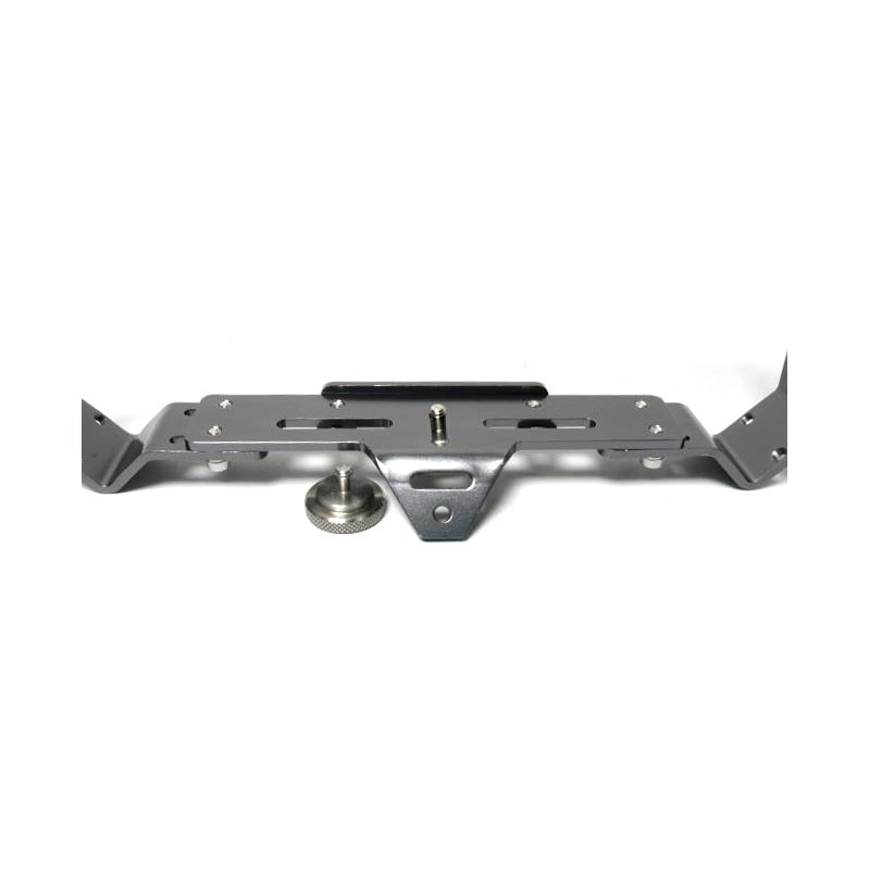 Base tray with adjustable handle and top bar