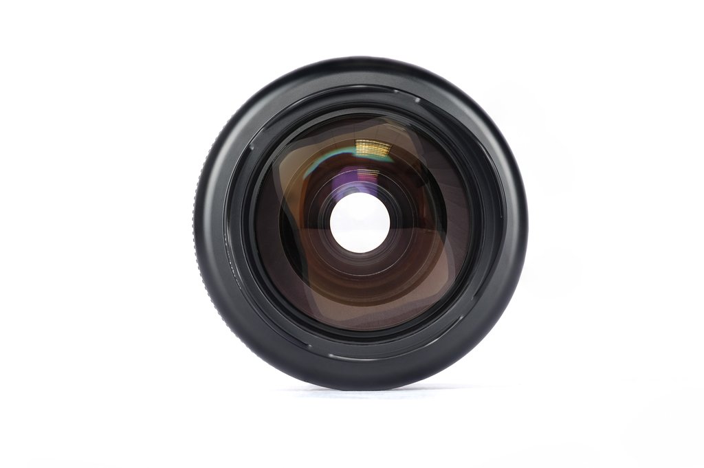 Front view of the Nauticam Wet Wide Angle Lens 1B (WWL-1B) with float collar
