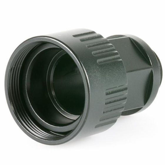 Nauticam M16 Socket Extension for 25032 HDMI Bulkhead – gibt Abstand und Flexibilität für HDMI-Kabelführung bei Unterwassergehäusen.