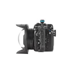 Nauticam N120 140mm Optical Glass Fisheye Port with Removable Shade II